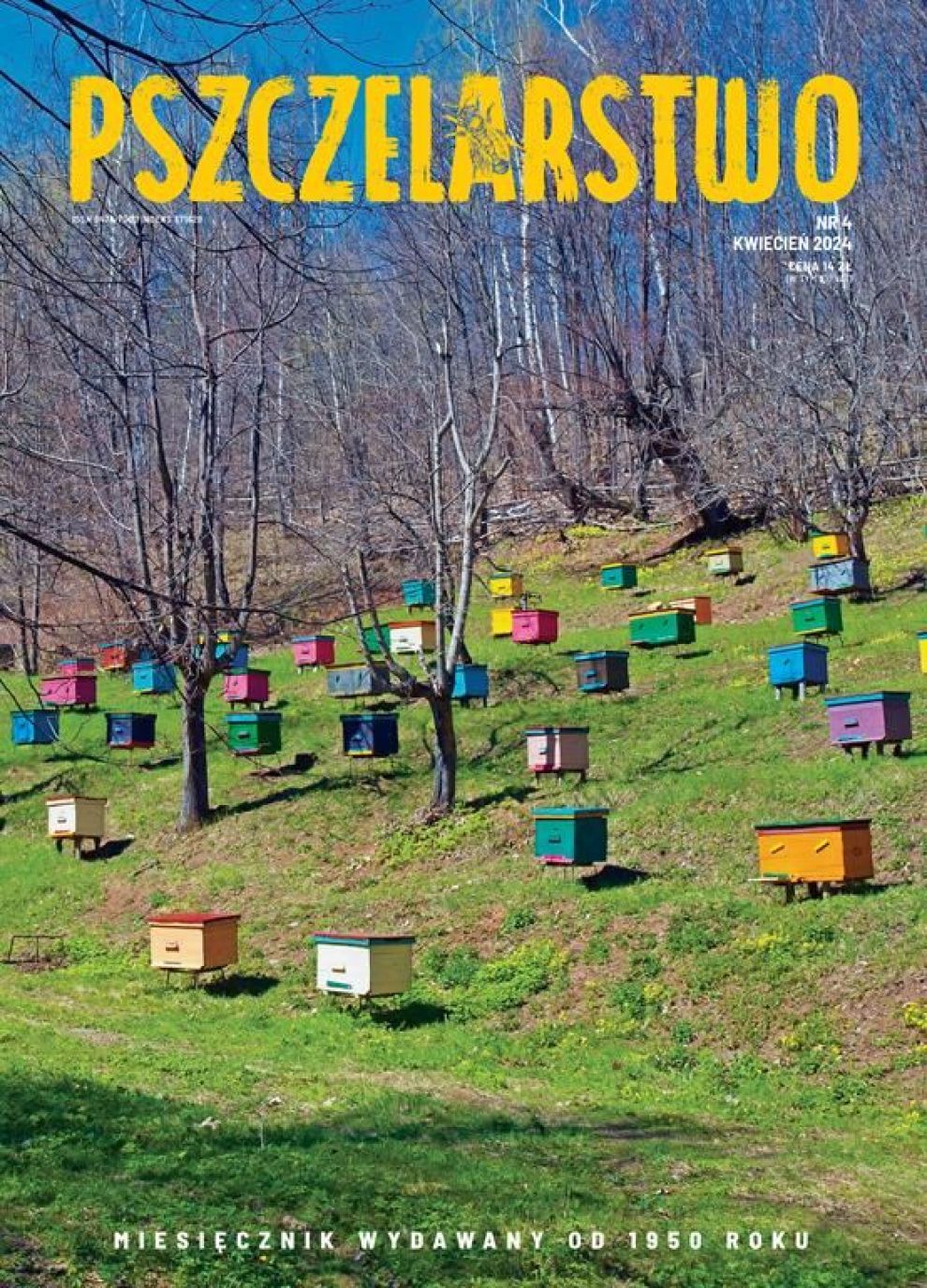 Miesięcznik Pszczelarstwo - Kwiecień 2024